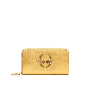 ���x���g�J���@�� ���f�B�[�X ���z �A�N�Z�T���[ Embossed zip wallet Gold