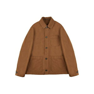 �X���[�E�G�A �����Y �W���P�b�g���u���]�� �A�E�^�[ X moleskin blouson cotton jacket Brown
