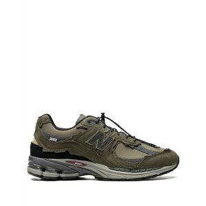 �j���[�o�����X �����Y �X�j�[�J�[ �V���[�Y 2002r protection pack - dark moss sneakers Green