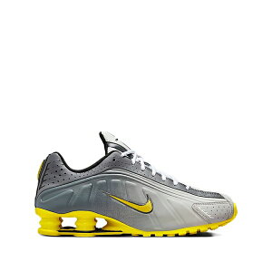 �i�C�L �����Y �X�j�[�J�[ �V���[�Y Shox r4 bright citron sneakers Grey