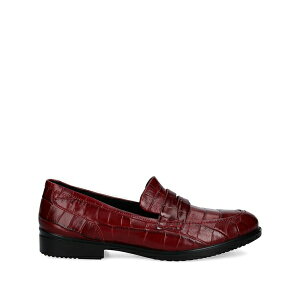 �G�R�[ ���f�B�[�X �X���b�|���E���[�t�@�[ �V���[�Y Crocodile-embossed penny loafers Red