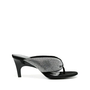 �W �A�e�B�R ���f�B�[�X �T���_�� �V���[�Y Rhinestone-embellished leather 70mm sandals Black