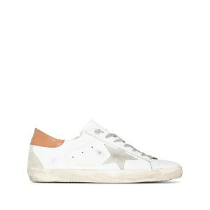 �S�[���f���O�[�X �����Y �X�j�[�J�[ �V���[�Y Super-star low-top leather sneakers White