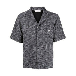 �Q�[�G���x�[�n�[ �����Y �V���c �g�b�v�X Logo-plaque m䩘Rlange-effect shirt Grey