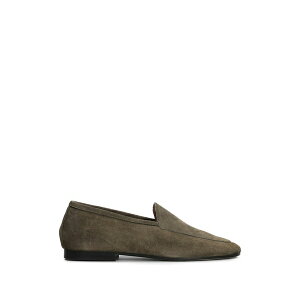 �A�j�G�� ���f�B�[�X �X���b�|���E���[�t�@�[ �V���[�Y Almond-toe suede loafers Grey