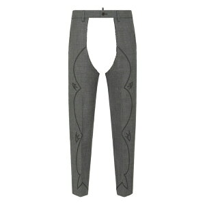�f�B�[�X�N�G�A�[�h �����Y �J�W���A���p���c �{�g���X X magliano vaccaro new dan trousers Grey