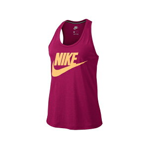 �i�C�L ���f�B�[�X �J�b�g�\�[ �g�b�v�X Essential logo tank top Pink