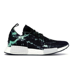 adidas �A�f�B�_�X �����Y �X�j�[�J�[ �yadidas NMD R1 Marble Aero Green�z �T�C�Y US_9(27.0cm) Core Black/Cloud White/Aero Green