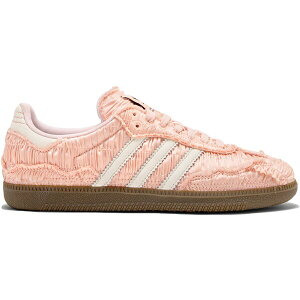 adidas �A�f�B�_�X �����Y �X�j�[�J�[ �yadidas Samba Reverie by Caroline H? CLOT Pink Textured Silk Upper�z �T�C�Y US_6.5(24.5cm) Pink/White/Gum