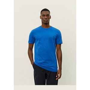  hD Y T_ V[Y NORREGAARD CONTRAST - Basic T-shirt - blue lolite