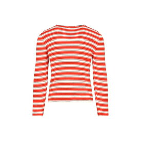 エアル レディース ニット&セーター アウター Striped T-shirt Red