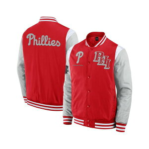 �t�@�i�e�B�N�X �����Y �W���P�b�g���u���]�� �A�E�^�[ Men's Red Philadelphia Phillies Elements Elite Full-Snap Jacket Red