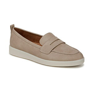 i`CU[ fB[X Xb|E[t@[ V[Y Women's Ingrid Hybrid Penny Loafers Warm Taupe Faux Nubuck