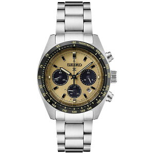 ZCR[ fB[X uXbgEoOEANbg ANZT[ Men's Chronograph Solar Prospex Speedtimer Stainless Steel Bracelet Watch 39mm Silver