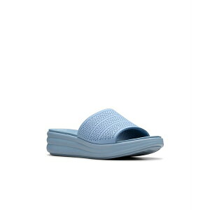 N[NX fB[X T_ V[Y Cloudsteppers Women's Drift Twist Slip-On Flat Sandals Light Blue