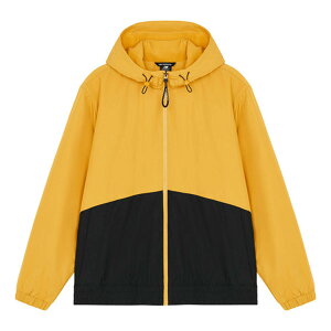 New Balance j[oX Y Xj[J[ yNew Balance Men's New Balance Alphabet Splicing Contrasting Colors Hooded Jacket Yellow AMJ14336-MANz TCY US_M_XXL