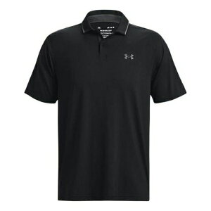 Under Armour A_[A[}[ Y Xj[J[ yUnder Armour Iso Chill Logo Polo Shirt 'Black' 1377364-001z TCY US_M_L