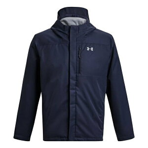Under Armour A_[A[}[ Y Xj[J[ yUnder Armour Porter 3-in-1 Jacket 'Navy' 1371585-410z TCY US_M_S