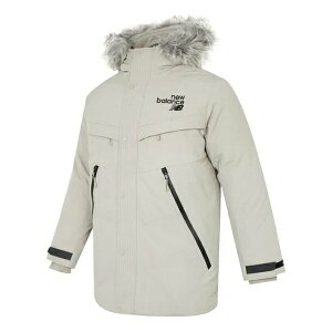 New Balance j[oX Y Xj[J[ yNew Balance Hooded Parka Jacket 'Light Grey' AMJ24373-PAAz TCY US_M_M