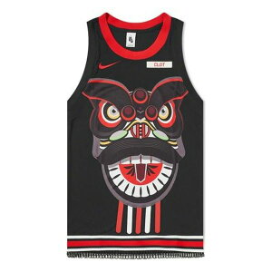 Nike ナイキ メンズ スニーカー 【Nike x Clot Crossover Nrg Ge Jersey Basketball Vest Black Red Blackred CK0094-010】 サイズ US_M_XXL