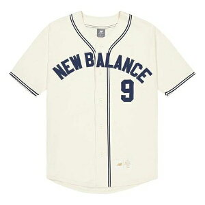 New Balance j[oX Y Xj[J[ yNew Balance Sportswear Greatest Hits Baseball Shirt 'Beige' MT41512-LINz TCY US_M_XXL