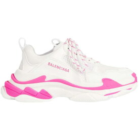 Balenciaga バレンシアガ レディース スニーカー 【Balenciaga Triple S】 サイズ EU_37 Fluo Pink White (Women's)