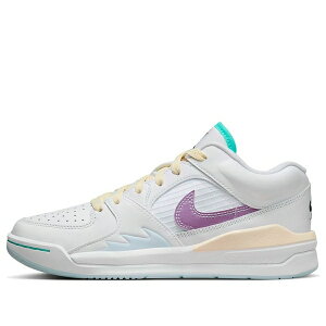 Jordan �W���[�_�� ���f�B�[�X �X�j�[�J�[ �y(WMNS) Air Jordan Stadium 90 'White Purple' FV3624-151�z �T�C�Y US_5.5(22.5cm)