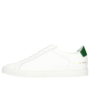 Common Projects �R�����E�v���W�F�N�c ���f�B�[�X �X�j�[�J�[ �y(WMNS) Common Projects Achilles Low 'White Green' 6019-0590�z �T�C�Y US_5(22.0cm)