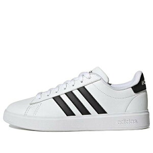 adidas �A�f�B�_�X ���f�B�[�X �X�j�[�J�[ �y(WMNS) adidas Grand Court Cloudfoam Lifestyle Court Comfort 'White Black' GW9214�z �T�C�Y US_7(24.0cm)
