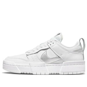 Nike �i�C�L ���f�B�[�X �X�j�[�J�[ �y(WMNS) Nike Dunk Low Disrupt 'White Metallic Silver' DJ6226-100�z �T�C�Y US_5(22.0cm)