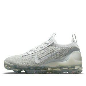 Nike �i�C�L ���f�B�[�X �X�j�[�J�[ �y(WMNS) Nike Air VaporMax 2021 Flyknit 'White Pure Platinum' DC4112-100�z �T�C�Y US_7(24.0cm)