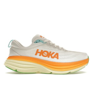 Hoka One One �z�J�I�l�I�l �����Y �X�j�[�J�[ �yHoka One One Bondi 8 Blanc De Blanc Solar�z �T�C�Y US_M_14 Blanc De Blanc/Solar