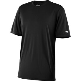 ミズノ メンズ ランニング スポーツ Mizuno Men's NXT Short Sleeve T-Shirt Black