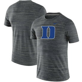 ナイキ メンズ Tシャツ トップス Duke Blue Devils Nike Team Logo Velocity Legend Performance TShirt Black