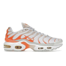 Nike ナイキ レディース スニーカー 【Nike Air Max Plus】 サイズ US_7W(24cm) White Atomic Orange (Women's)