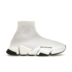 Balenciaga バレンシアガ レディース スニーカー 【Balenciaga Speed 2.0】 サイズ EU_36(22.5cm) White Black (Women's)