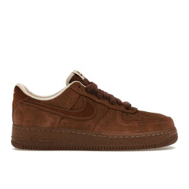 Nike ナイキ レディース スニーカー 【Nike Air Force 1 Low '07】 サイズ US_10.5W(27.5cm) Suede Cacao Wow (Women's)