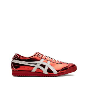 �I�j�c�J�^�C�K�[ �����Y �X�j�[�J�[ �V���[�Y Mexico 66 sd metallic series - ginger peach/cream sneakers Red