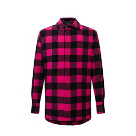 パーム・エンジェルス メンズ シャツ トップス Flannel Cotton Blend Shirt Pink