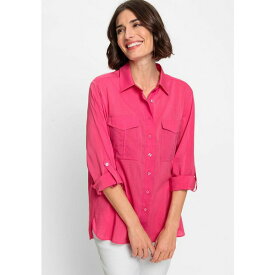 オルセン レディース カットソー トップス Women's Cotton Viscose Long Sleeve Shirt Paradise pink