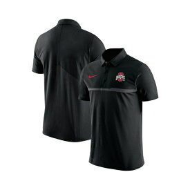 ナイキ レディース シャツ トップス Men's Black Ohio State Buckeyes Coaches Performance Polo Shirt Black