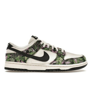 Nike �i�C�L ���f�B�[�X �X�j�[�J�[ �yNike Dunk Low Floral Tapestry (Women's)�z �T�C�Y US_W_12 Phantom/Black/Light Magenta/Pink Foam/Chlorophyll/Pale Vanilla