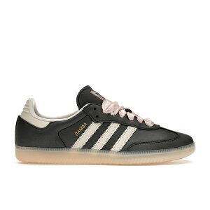adidas �A�f�B�_�X ���f�B�[�X �X�j�[�J�[ �yadidas Samba OG Black Pink Ribbon Laces (Women's)�z �T�C�Y US_7.5(24.5cm) Black/Beige/Pink