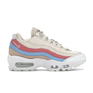 Nike �i�C�L ���f�B�[�X �X�j�[�J�[ �yNike Air Max 95 Plant Color Collection Multi-Color (Women's)�z �T�C�Y US_9(26.0cm) Beige/Coral-Blue-Tan-White