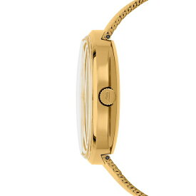 ミド レディース 腕時計 アクセサリー Men's Swiss Automatic Commander Gold-Tone PVD Stainless Steel Mesh Bracelet Watch 37mm Gold