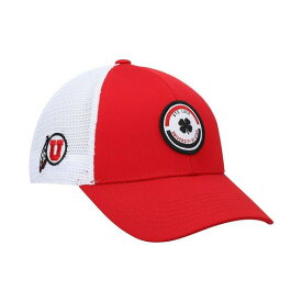 ブラッククローバー レディース 帽子 アクセサリー Men's Red, White Utah Utes Motto Trucker Snapback Hat Red, White