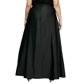 アレックスイブニングス レディース ワンピース トップス Plus Size Satin Ball Gown Skirt Black