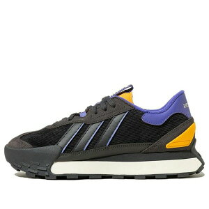 adidas �A�f�B�_�X �����Y �X�j�[�J�[ �yadidas Futro Mixr FM 'Black Yellow Purple' HP9823�z �T�C�Y US_M_4.5