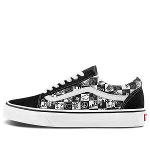 Vans �o���Y �����Y �X�j�[�J�[ �yVans Old Skool 'Doodle Checkerboard' VN0A7Q2J6U6�z �T�C�Y US_M_3.5