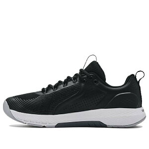Under Armour A_[A[}[ Y Xj[J[ yUnder Armour Charged Commit TR 3 'Black White' 3023703-001z TCY US_8.5(26.5cm)